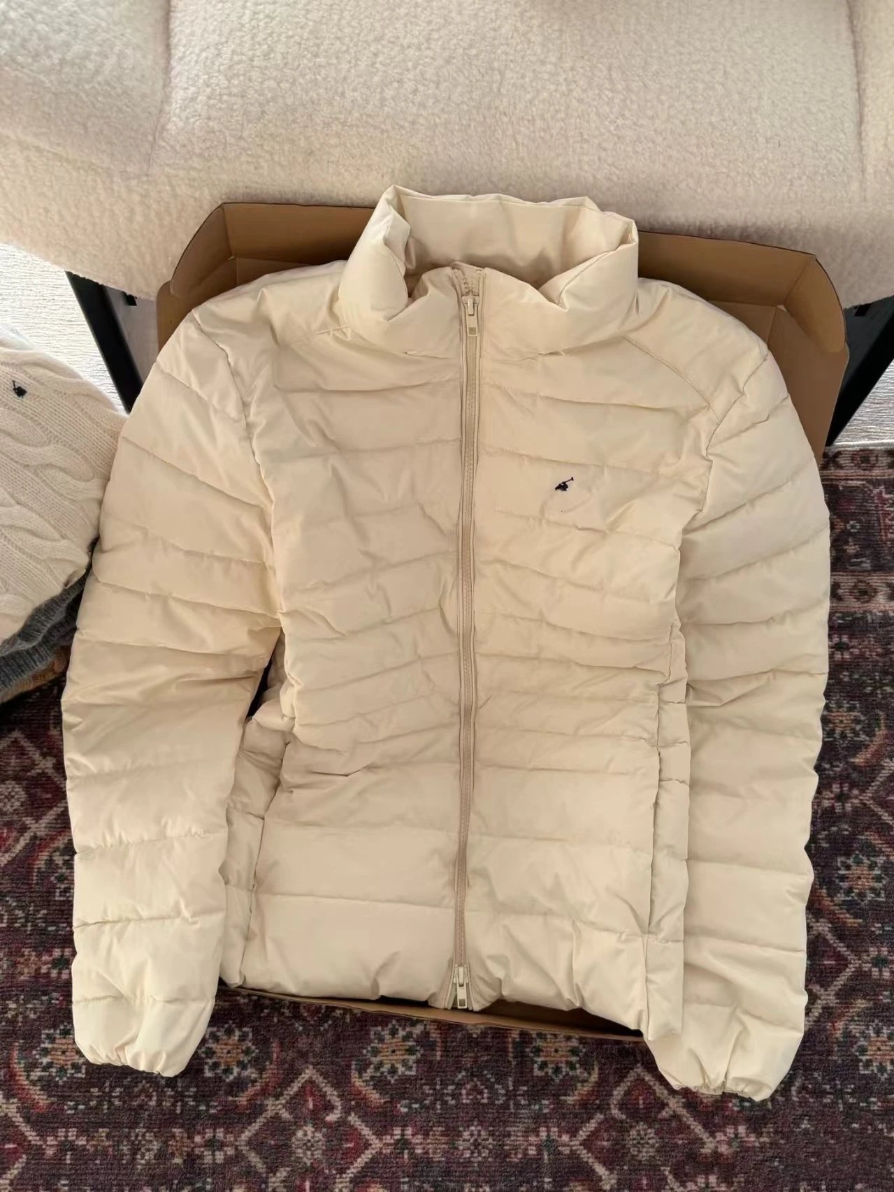 Moncler Down Jacket White Outerwear - 10