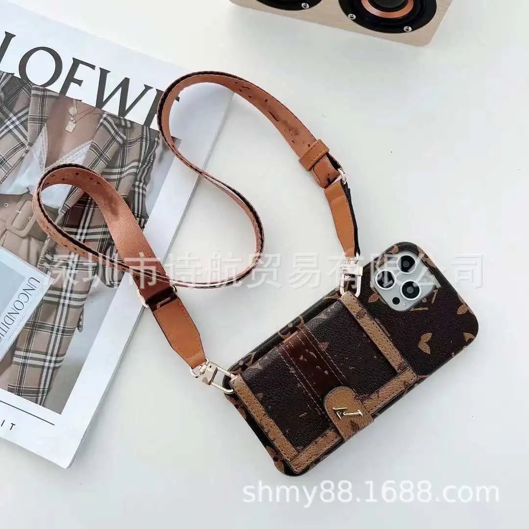 Louis Vuitton Monogram Phone Crossbody Case Brown - 3