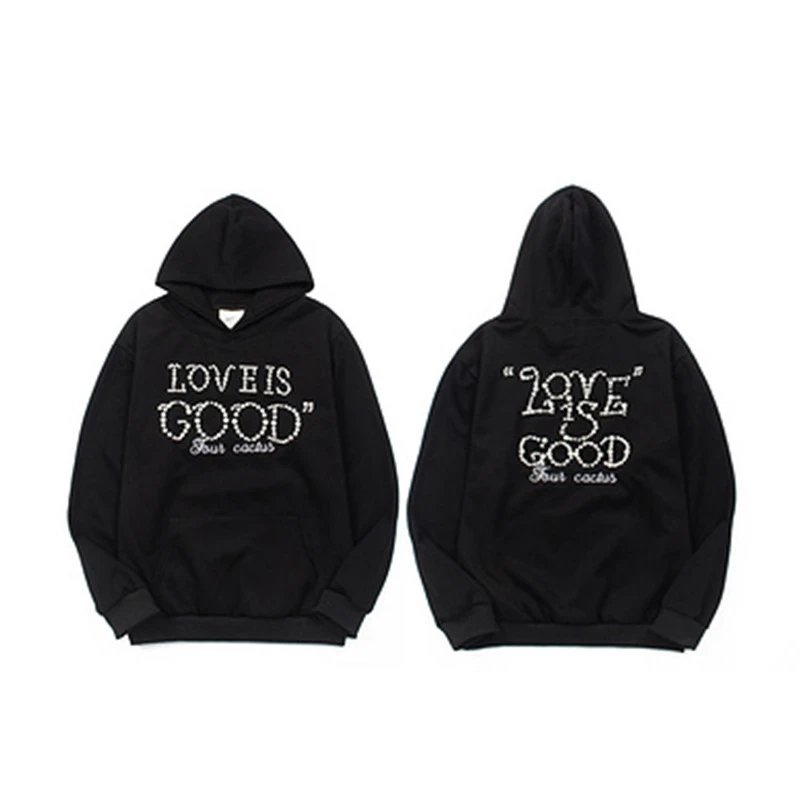 Saint Tears Gothic Flame Hoodie Black - 15