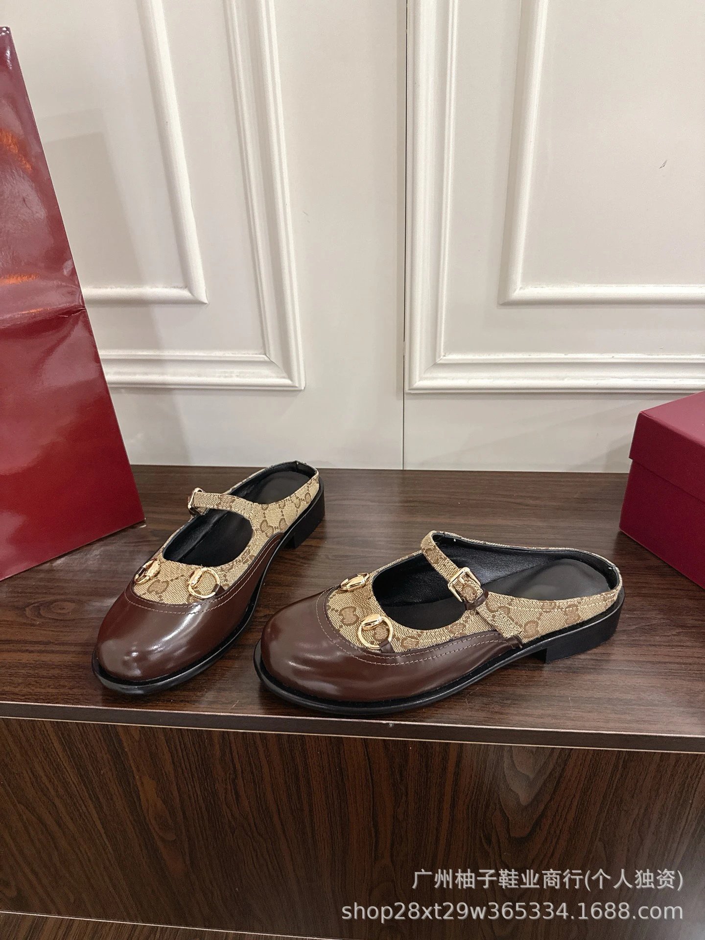 Gucci Horsebit Mary Jane Black Leather Shoes - 8