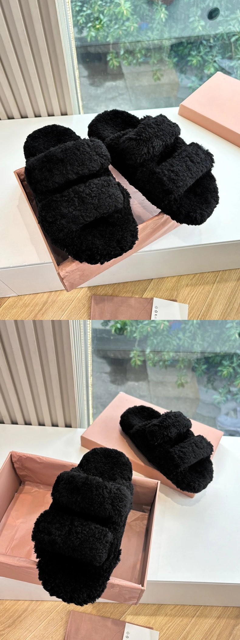 UGG Fluff Yeah Slide Yellow Slippers - 3