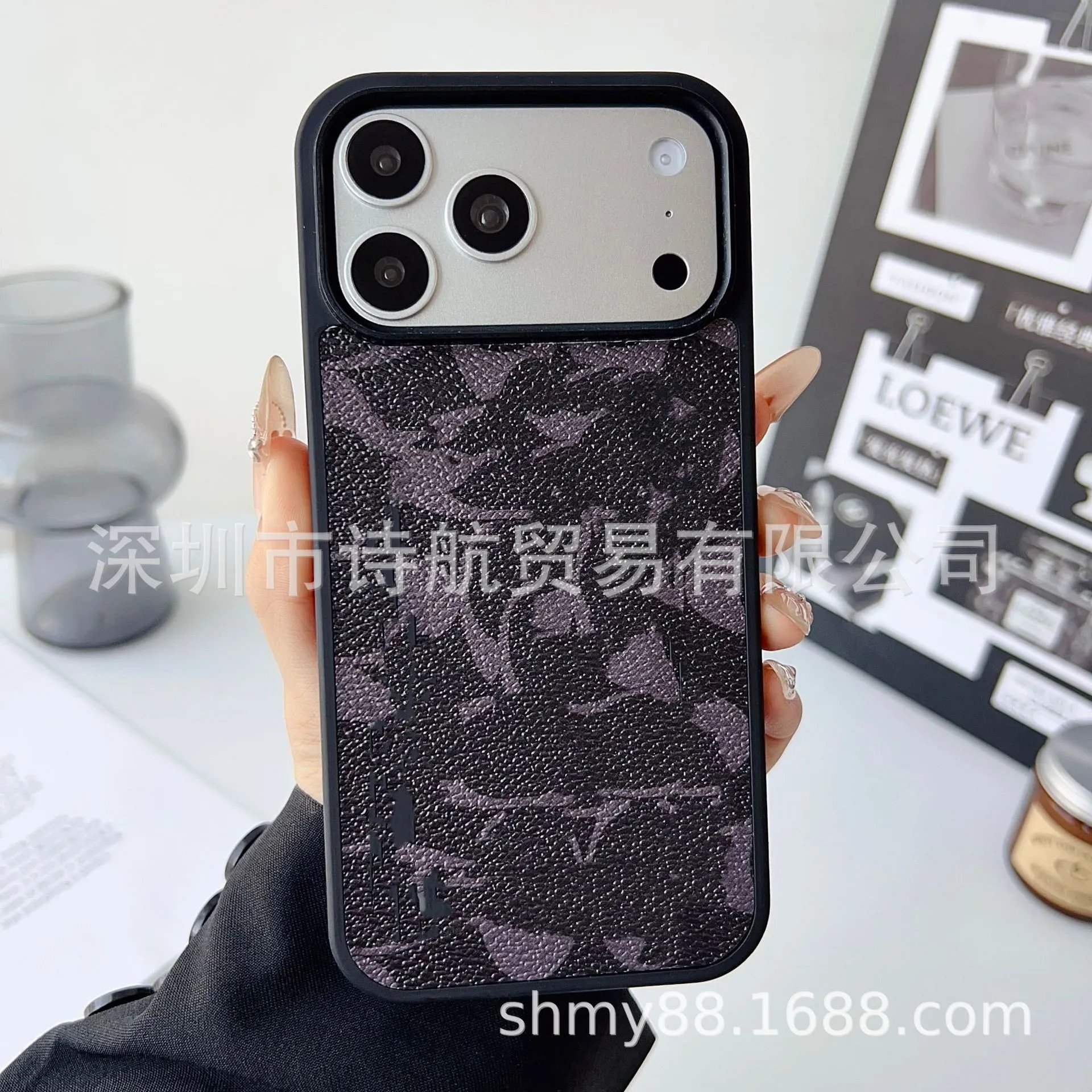 Unbranded Phone Cases Textured Floral Pattern — 2