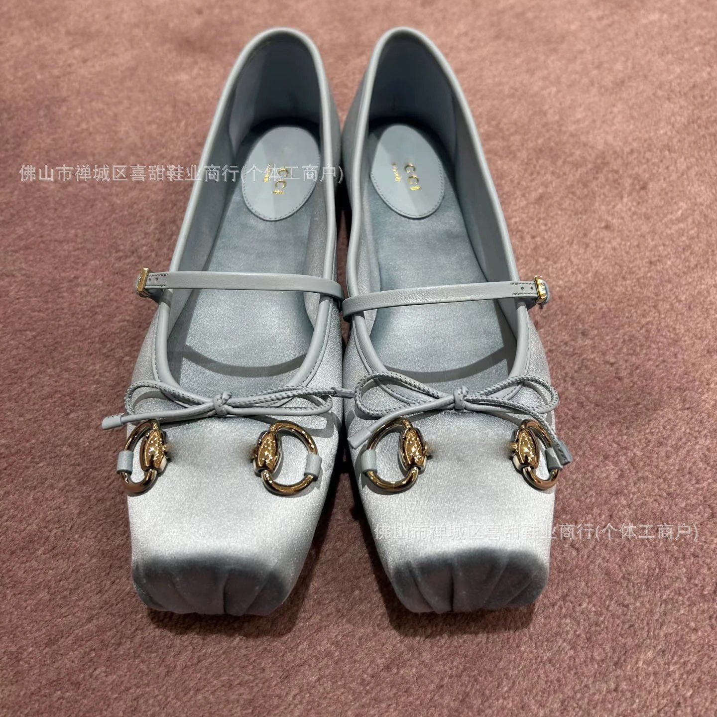Gucci GG Marmont Ballerina Flats in Pastel Colors Loafers - 10