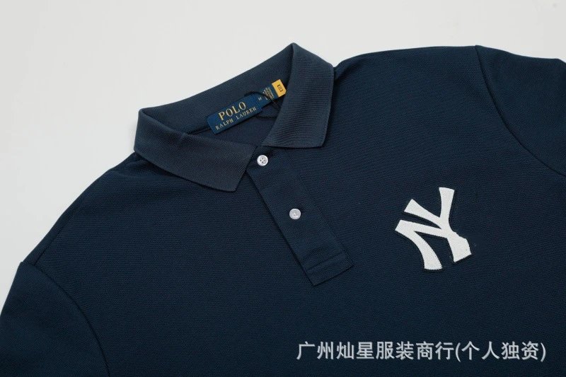 Polo Ralph Lauren x New York Yankees Navy Polo - 11