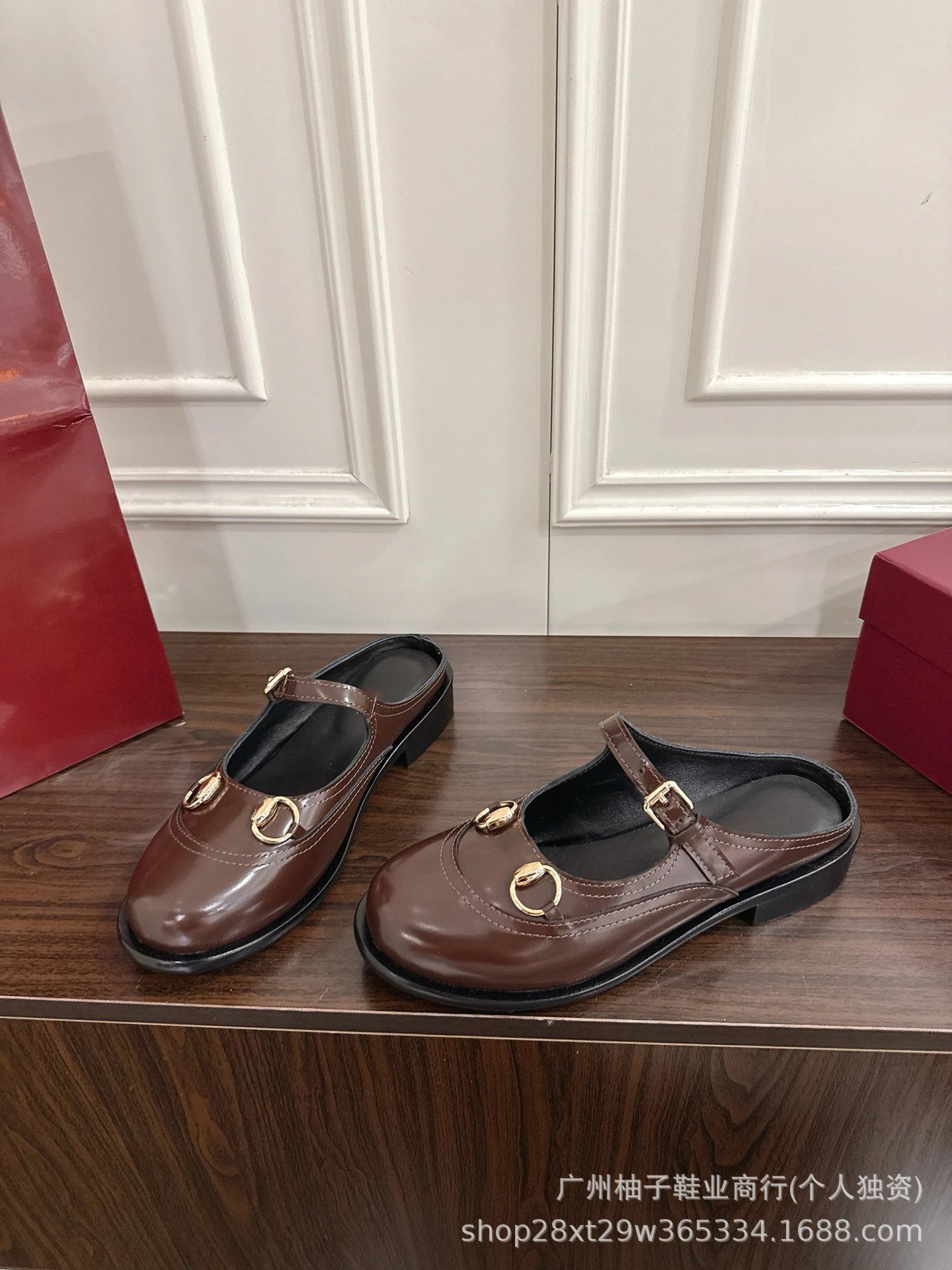 Gucci Horsebit Mary Jane Black Leather Shoes - 4