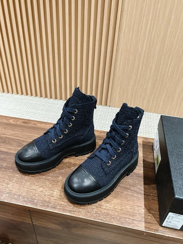 Blue tweed