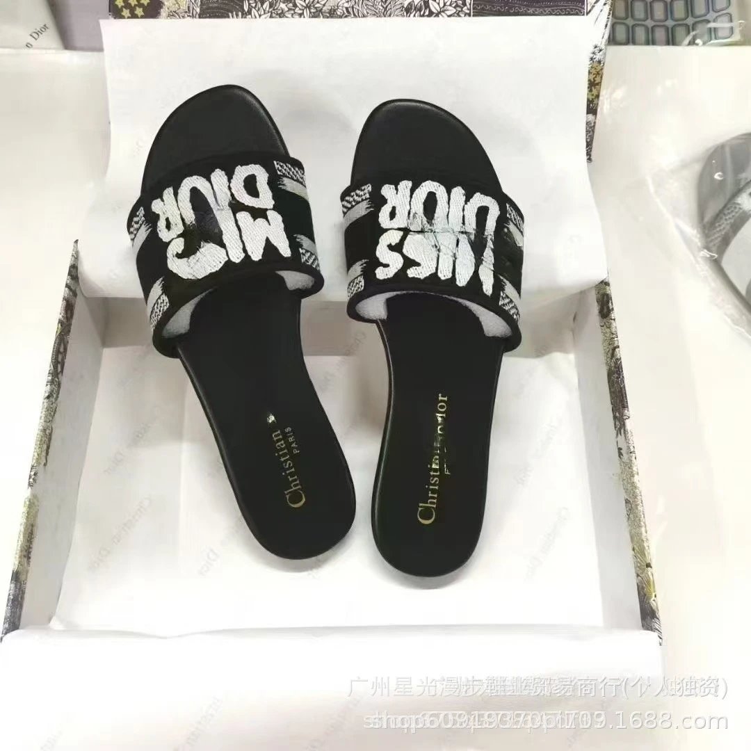 Dior Slippers Miss Embroidered Slide image 3