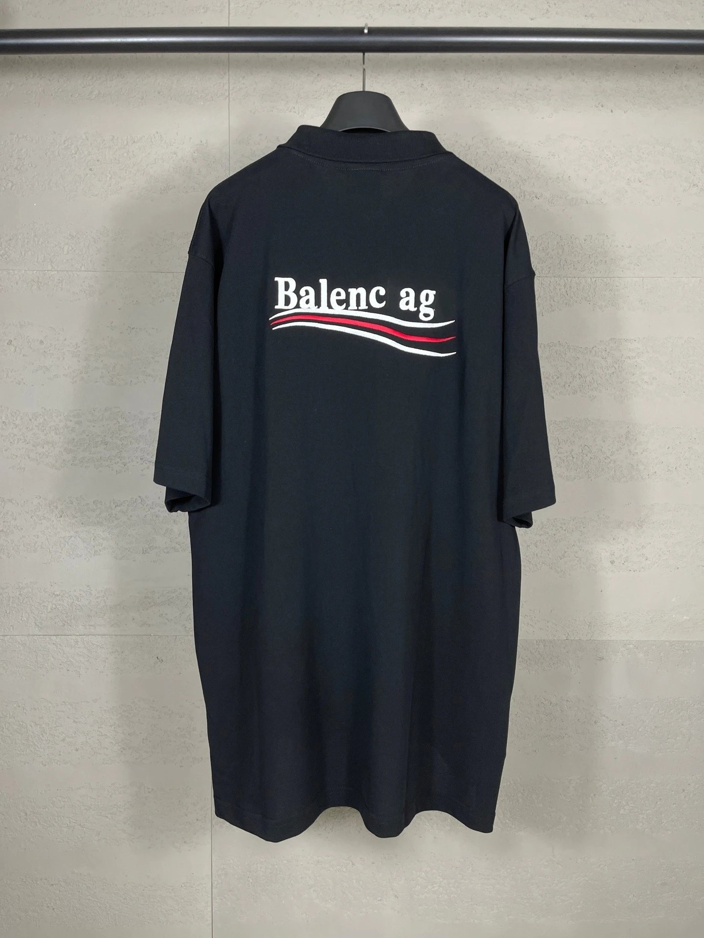 Balenciaga Balenc ag Logo White Polo - 13