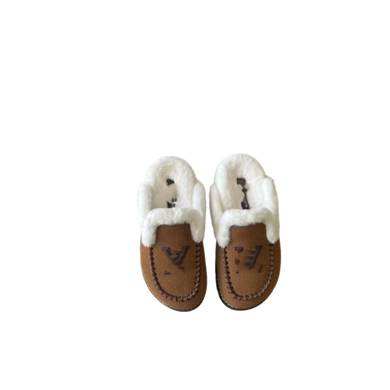 Louis Vuitton Slippers Faux-Fur-Lined LV Monogram Mule image 5