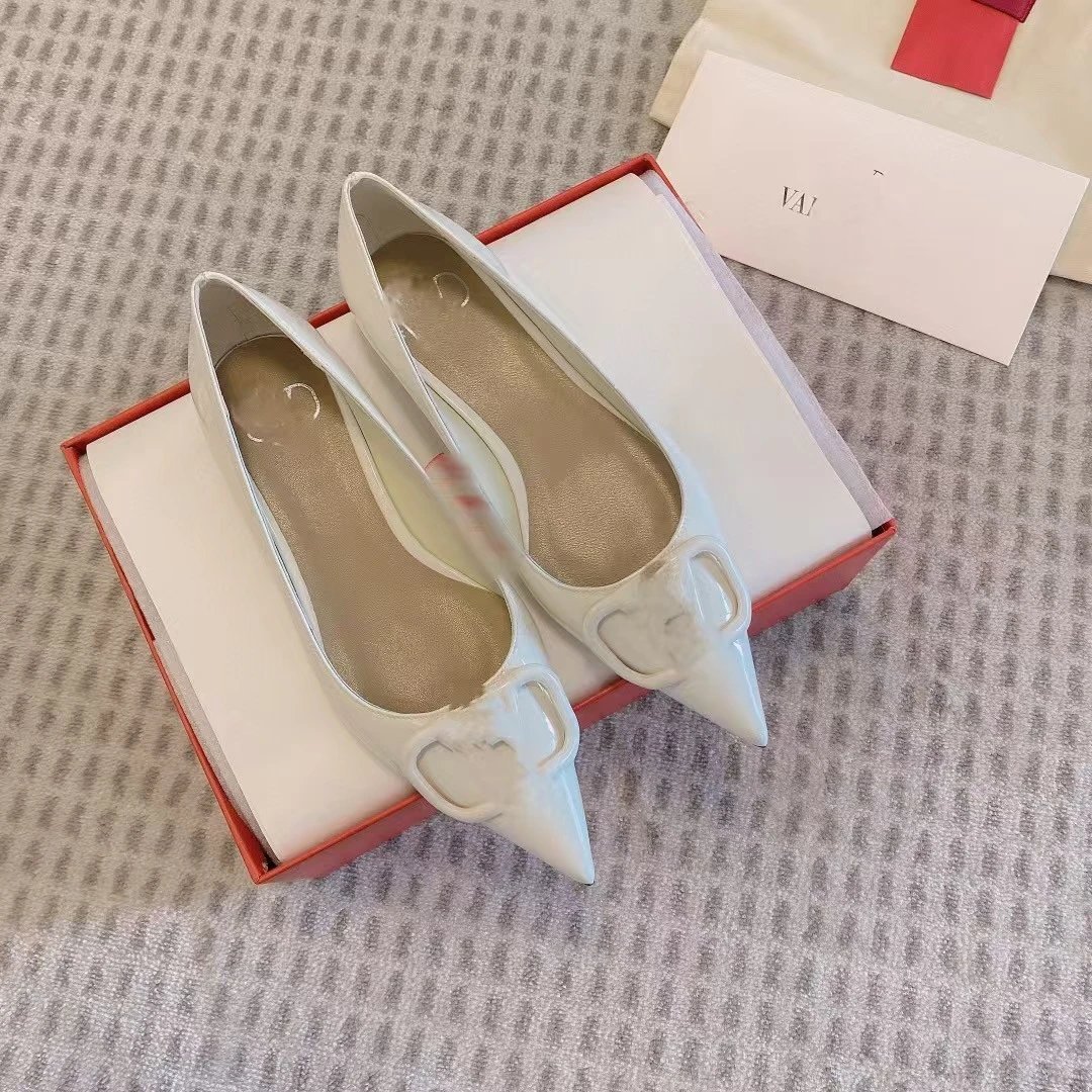 Dior J'Adior Silver Metallic Pointed-Toe Pumps with Crystal Buckle - 29