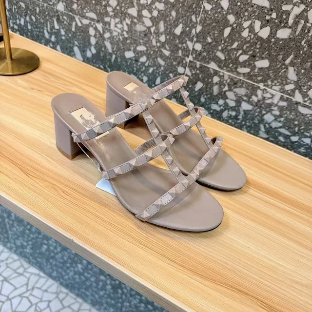 Valentino Sandals Studded Strappy Mule product detail image 34