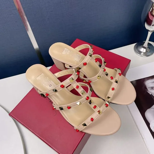 Valentino Sandals Studded Strappy Mule product detail image 12