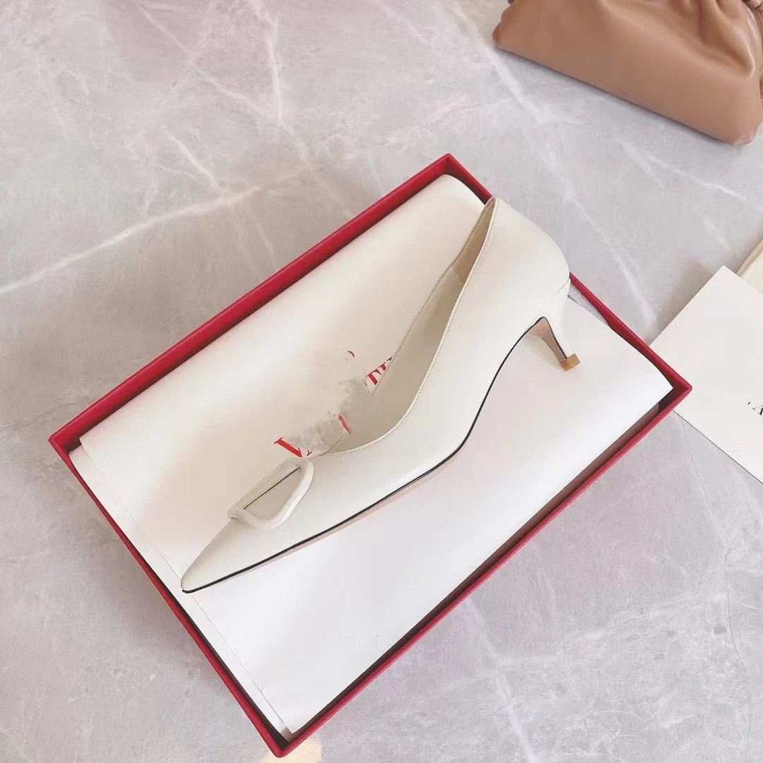 Dior J'Adior Silver Metallic Pointed-Toe Pumps with Crystal Buckle - 33