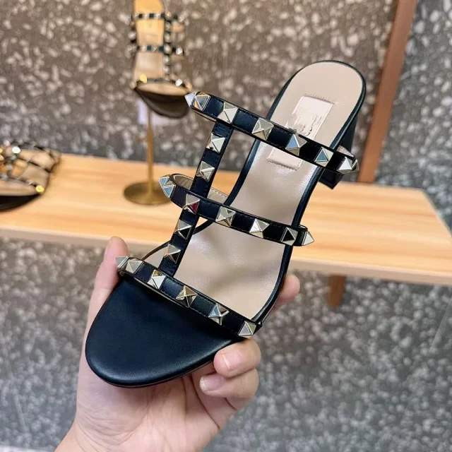 Valentino Sandals Studded Strappy Mule product detail image 32