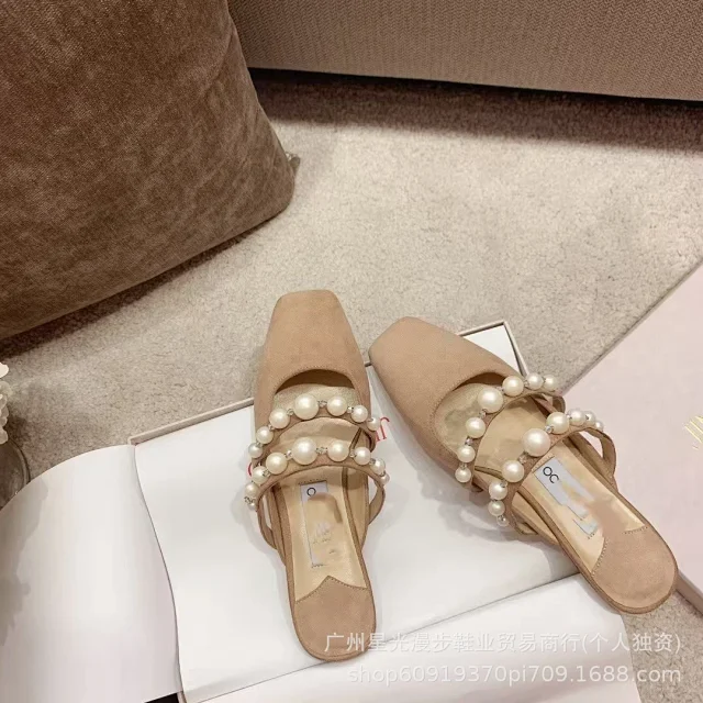 Jimmy Choo High Heels Pointed-Toe Rhinestone Pumps product detail image 1