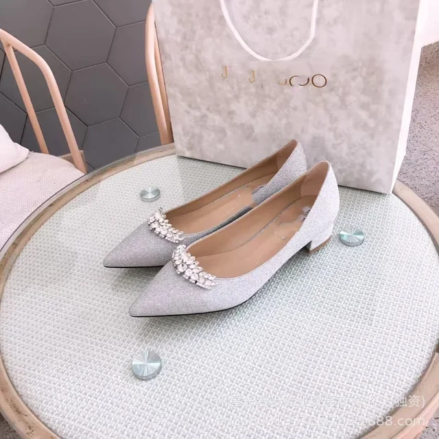 Jimmy Choo High Heels Bing crystal-strap pointed-toe mules product detail image 23