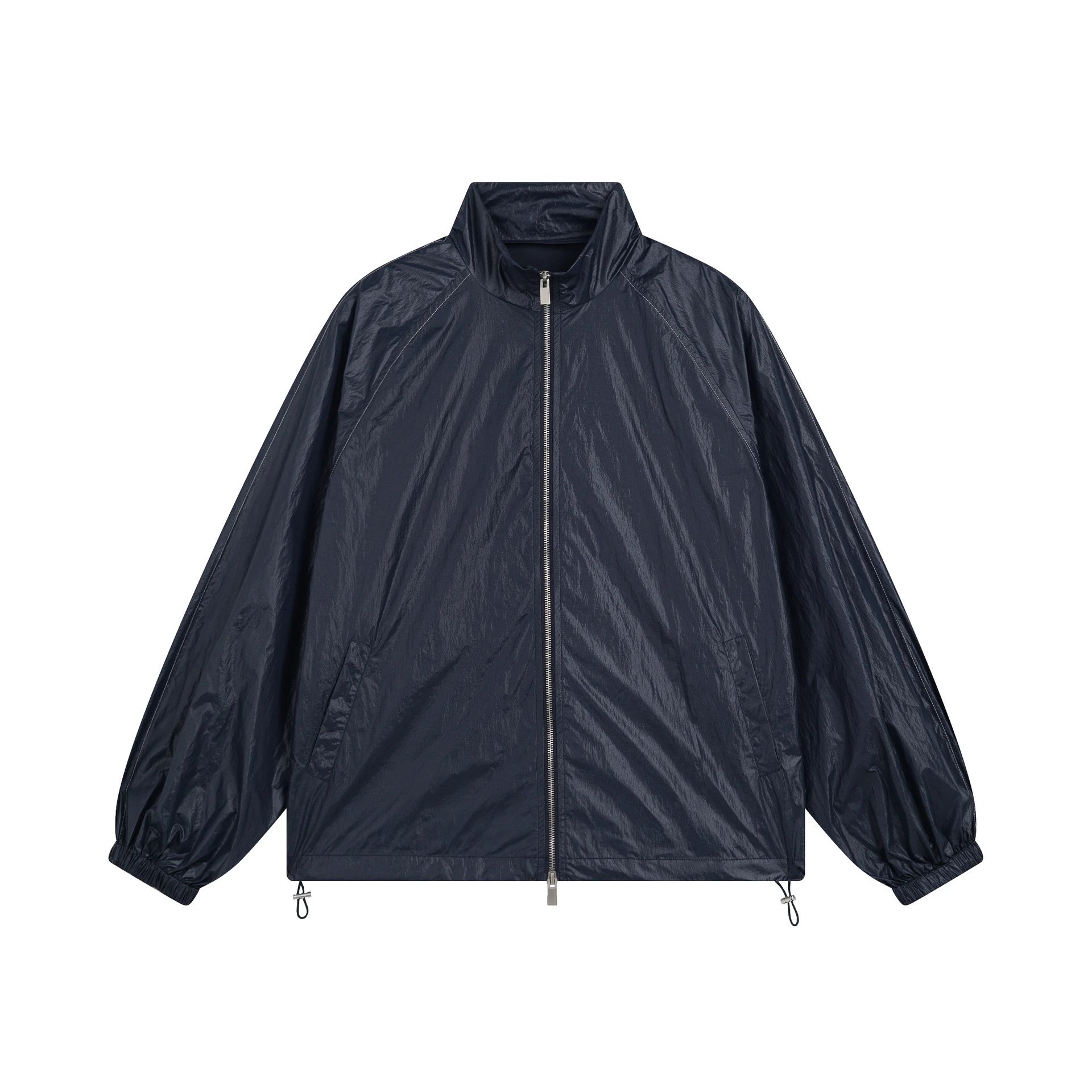 Matin Kim Windbreaker White Outerwear - 9