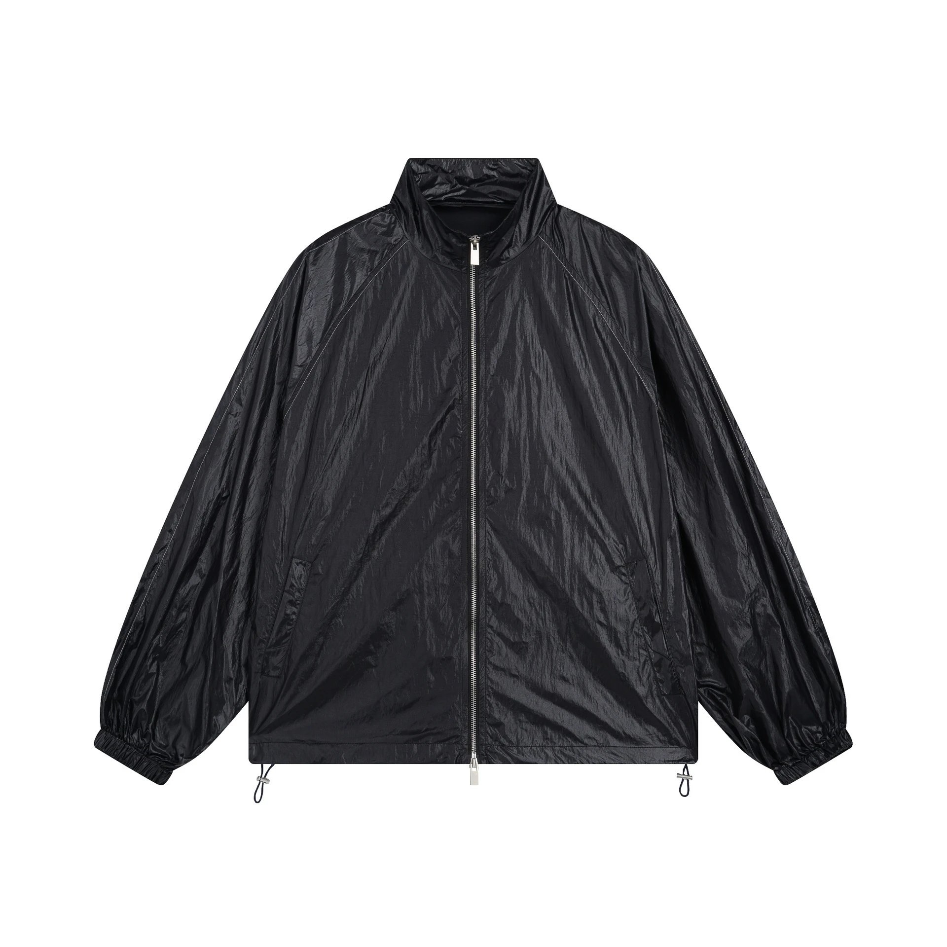 Matin Kim Windbreaker White Outerwear - 11