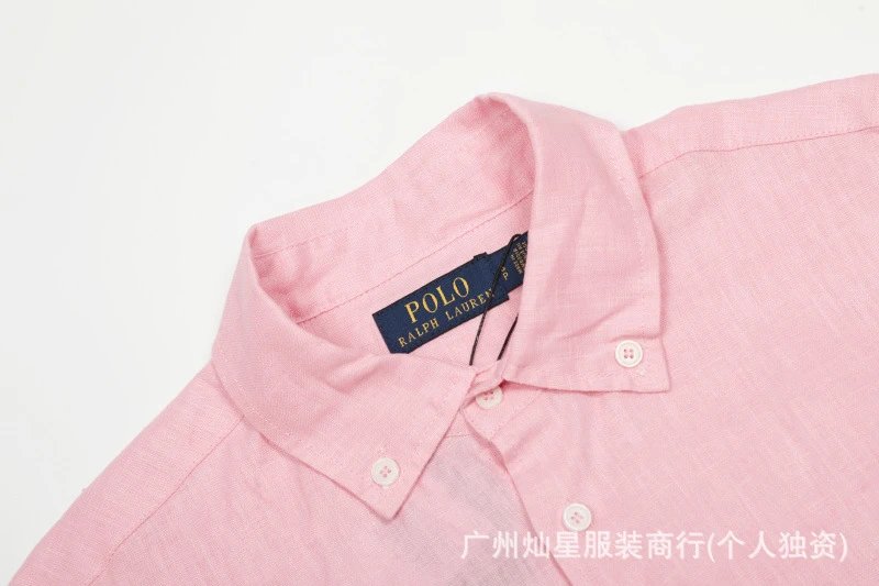 Polo Ralph Lauren Classic Fit Short-Sleeve Oxford Shirt Red - 31