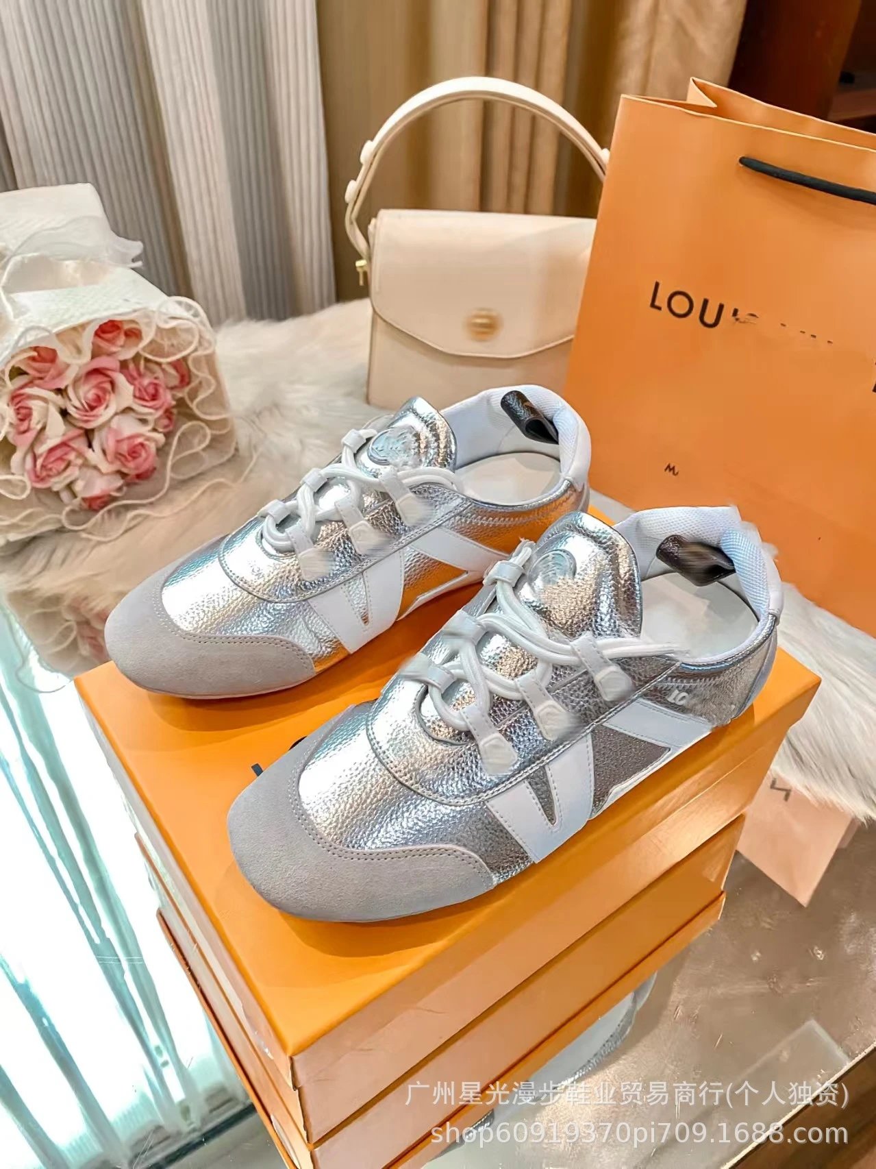 Louis Vuitton Archlight Pink Suede Sneakers - 19