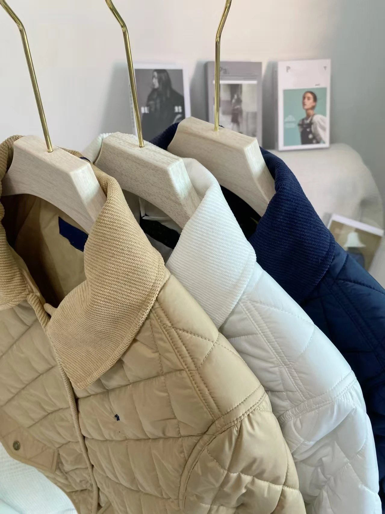 Ralph Lauren Quilted Diamond Stitch Navy Jacket - 6