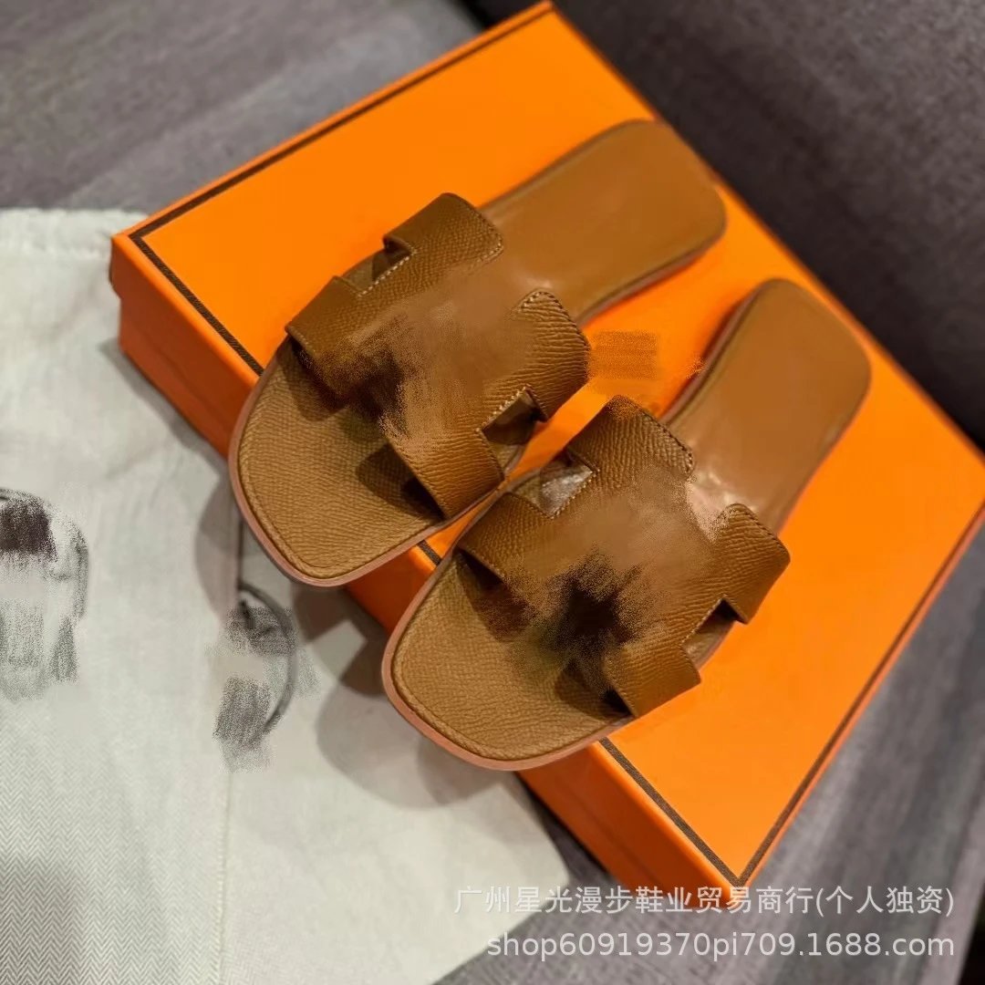 Hermès Oran Slide Sandals Mint Green Slippers - 16