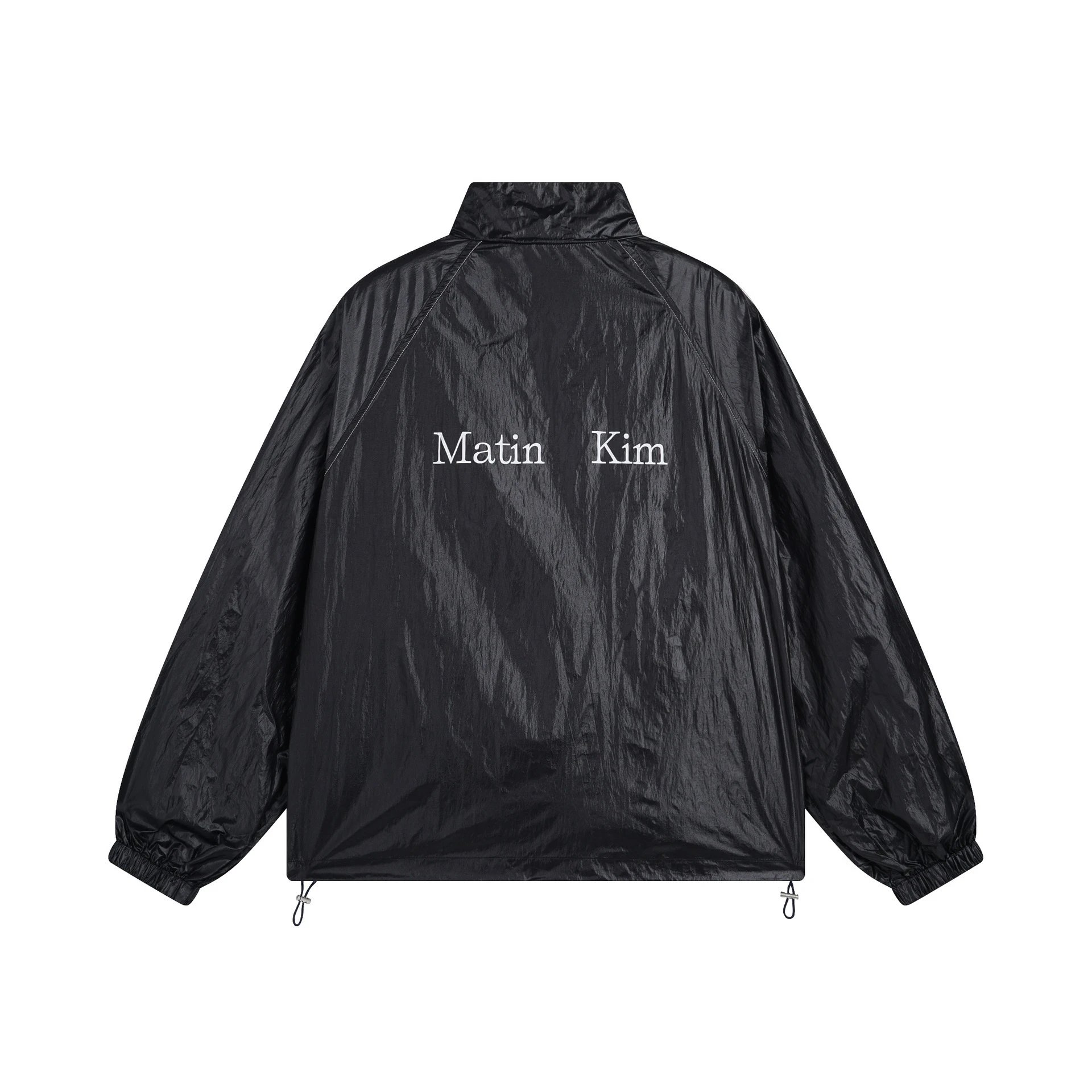 Matin Kim Windbreaker White Outerwear - 12