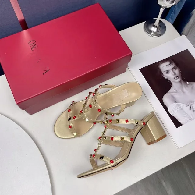 Valentino Sandals Studded Strappy Mule product detail image 14