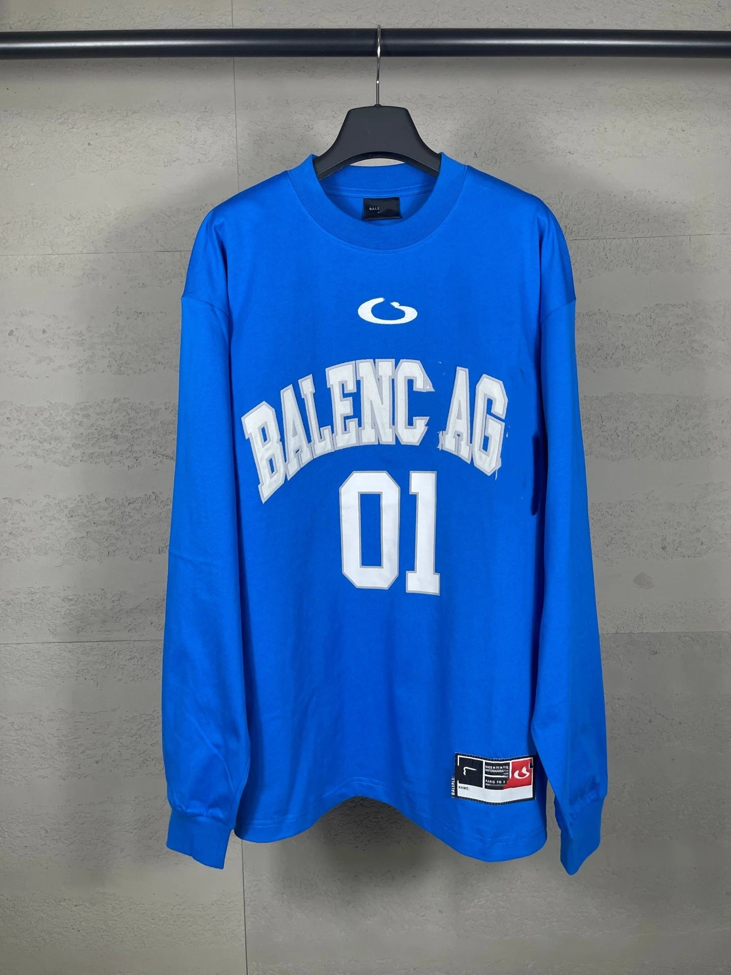 Off-White 01 Number Long Sleeve T-Shirt White - 9