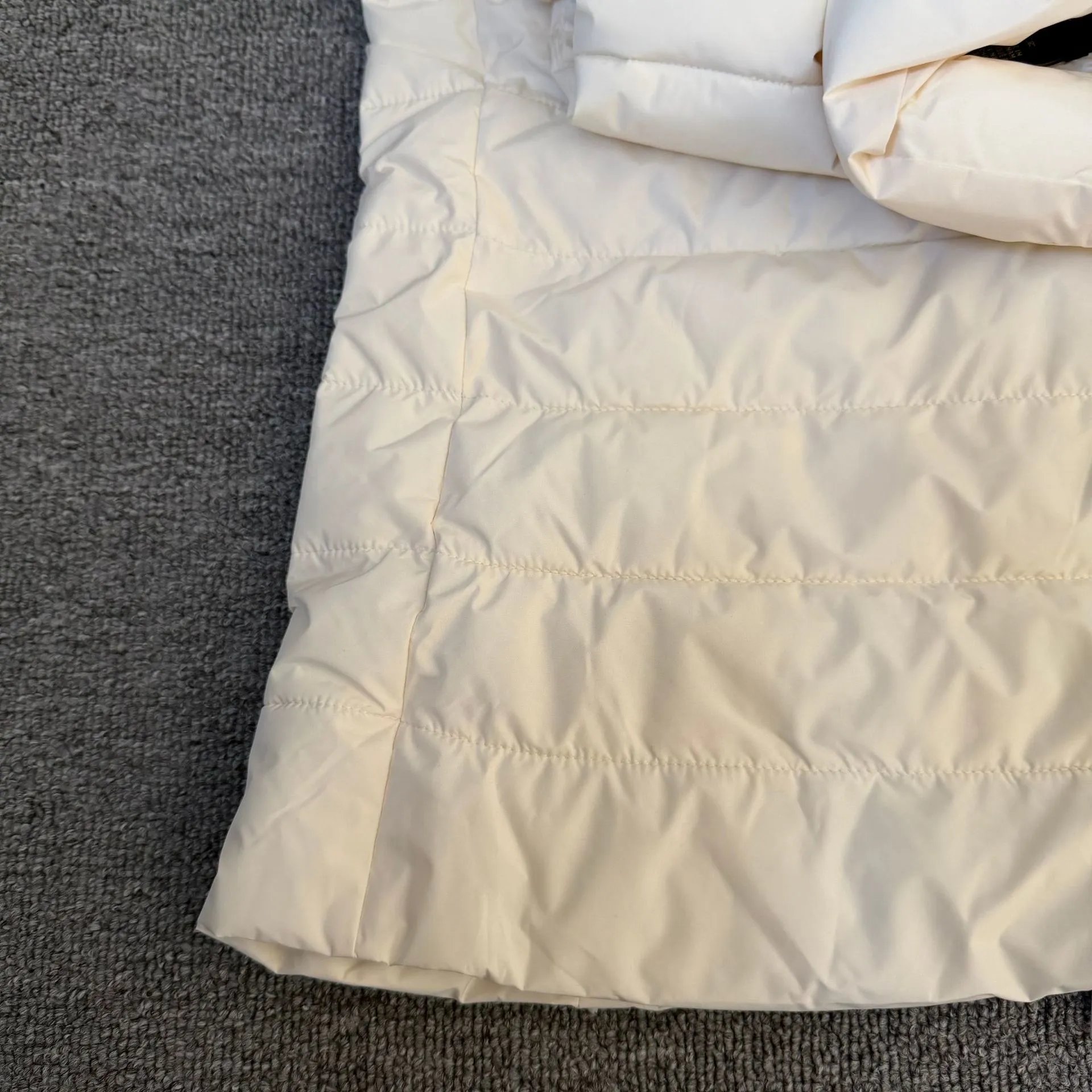 Moncler Down Jacket White Outerwear - 7