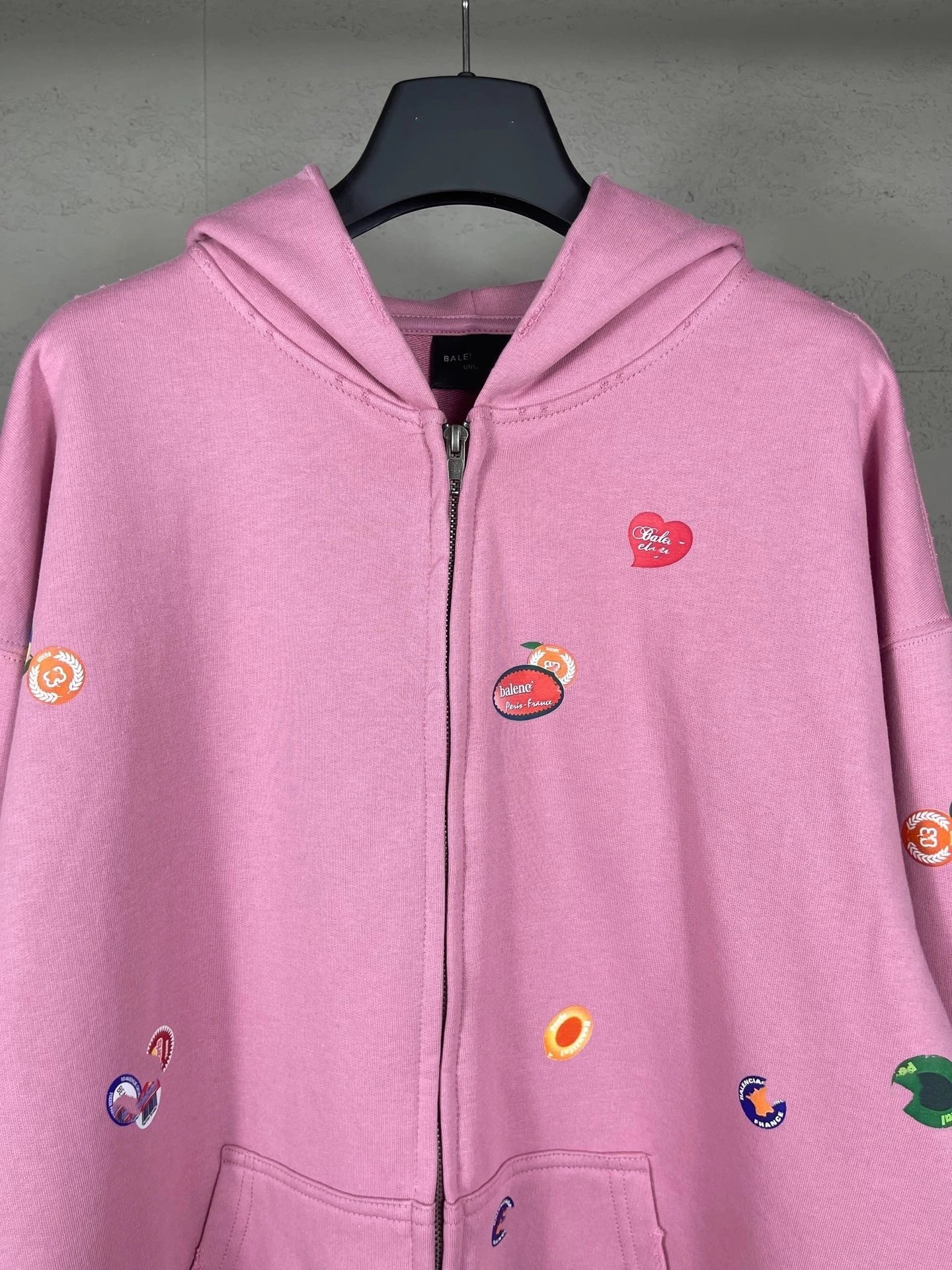 Gallery Dept. Patchwork Hoodie Gray - 12
