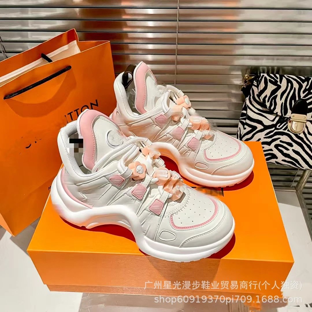 Off-White x Nike The Ten Air Presto Purple White Chunky Sneakers - 16