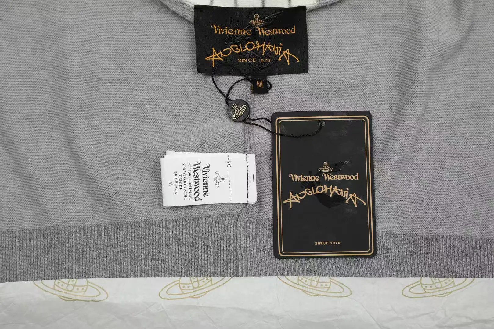 Vivienne Westwood x Kosho & Co White Striped Cardigan - 15
