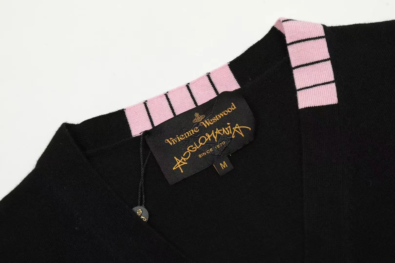 Vivienne Westwood x Kosho & Co White Striped Cardigan - 17