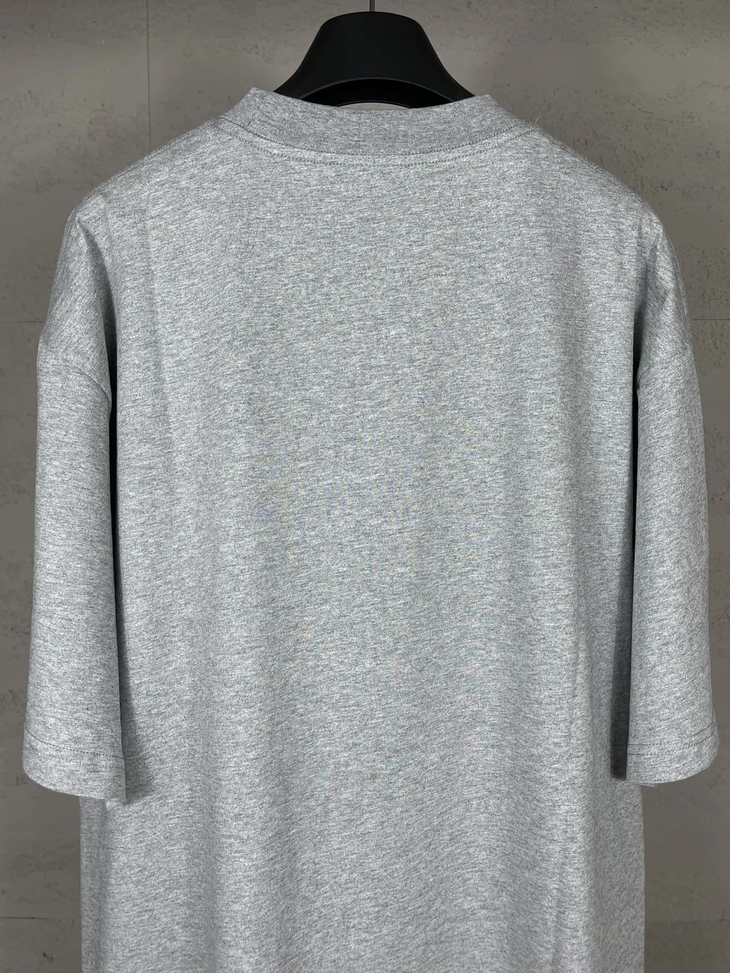 Balenciaga CEO Graphic Print Gray T-Shirt - 14