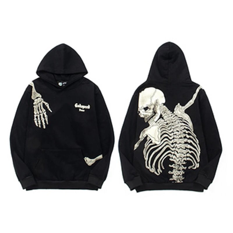 Saint Tears Gothic Flame Hoodie Black - 12