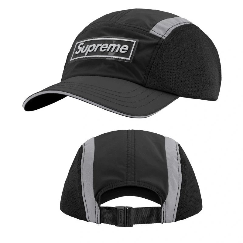 Supreme Hats Adjustable Baseball Cap — 003 black