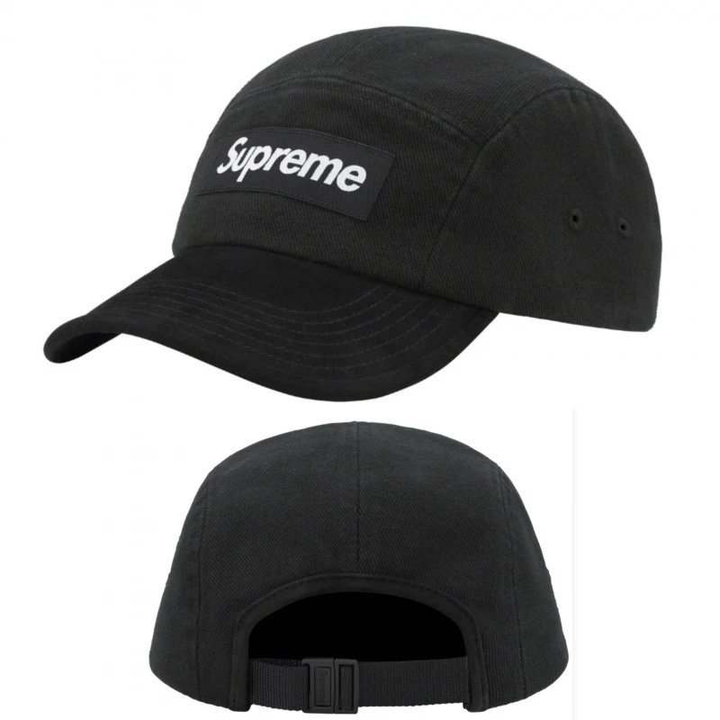 Supreme Hats Adjustable Baseball Cap — 013 black