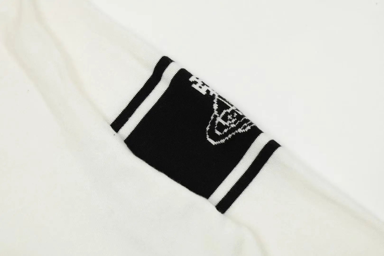 Vivienne Westwood x Kosho & Co White Striped Cardigan - 7