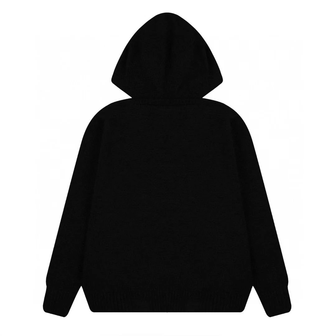 Matin Kim Logo Knit Hoodie Gray - 9