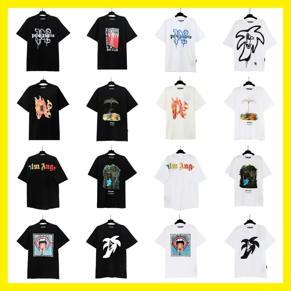 Palm Angels Monogram NY Spray T-Shirt