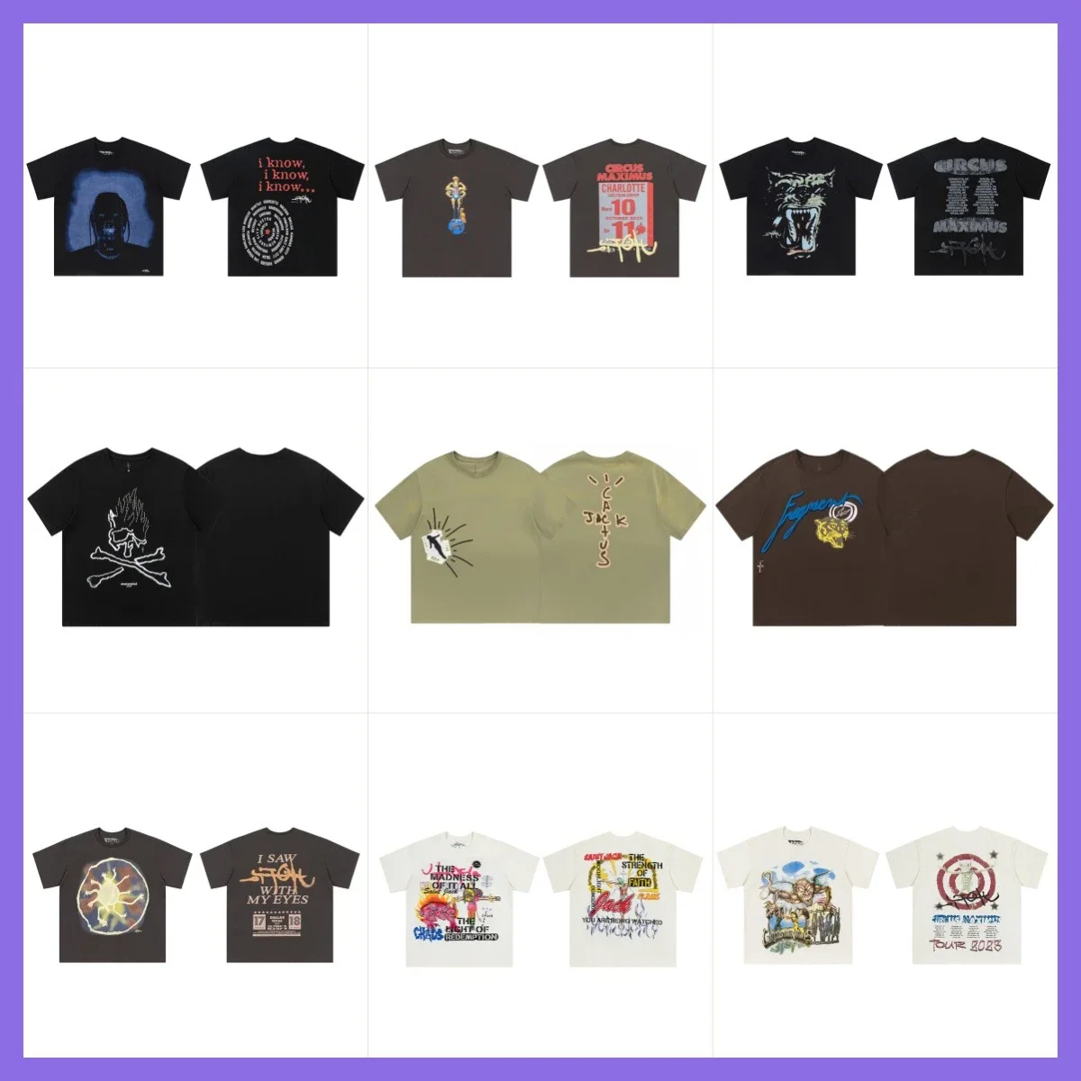 Travis Scott Utopia Camiseta