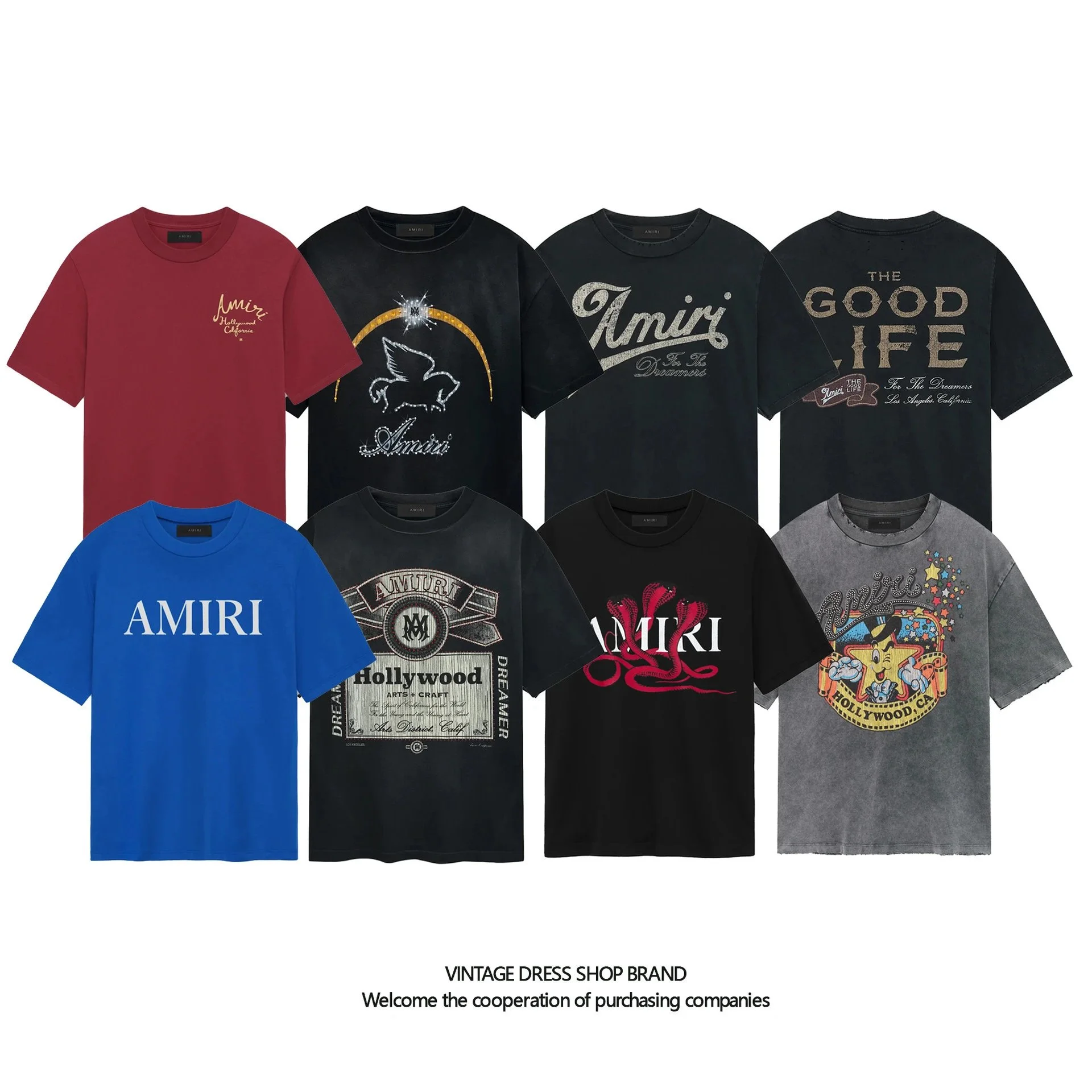 Amiri Camisetas [22+ estilos]