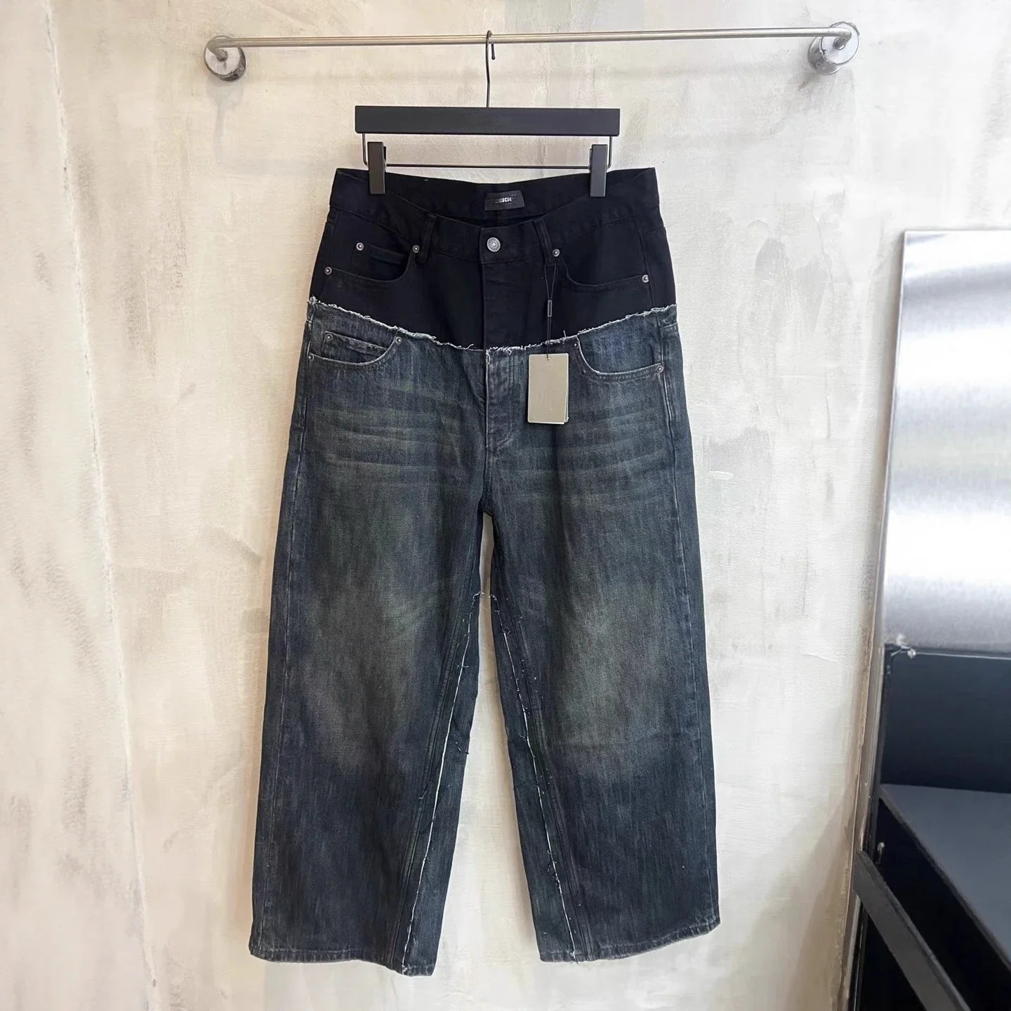 Balenciaga Jeans Cut Up
