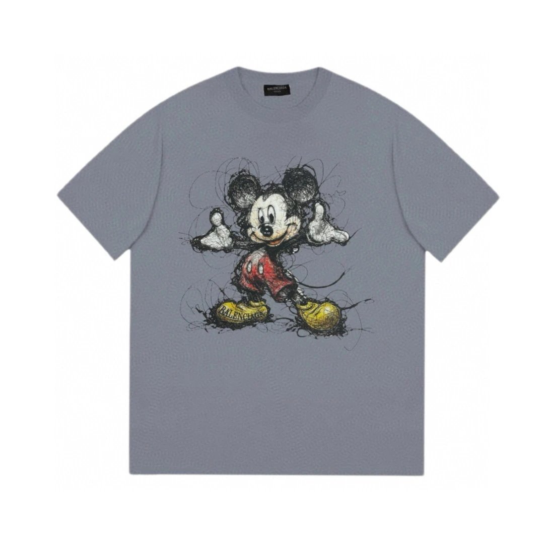 Cheap Balenciaga White Tee (40+ styles) foto 4