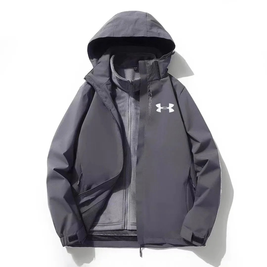 Dark Gray Two-Piece Set (With Fleece Liner)