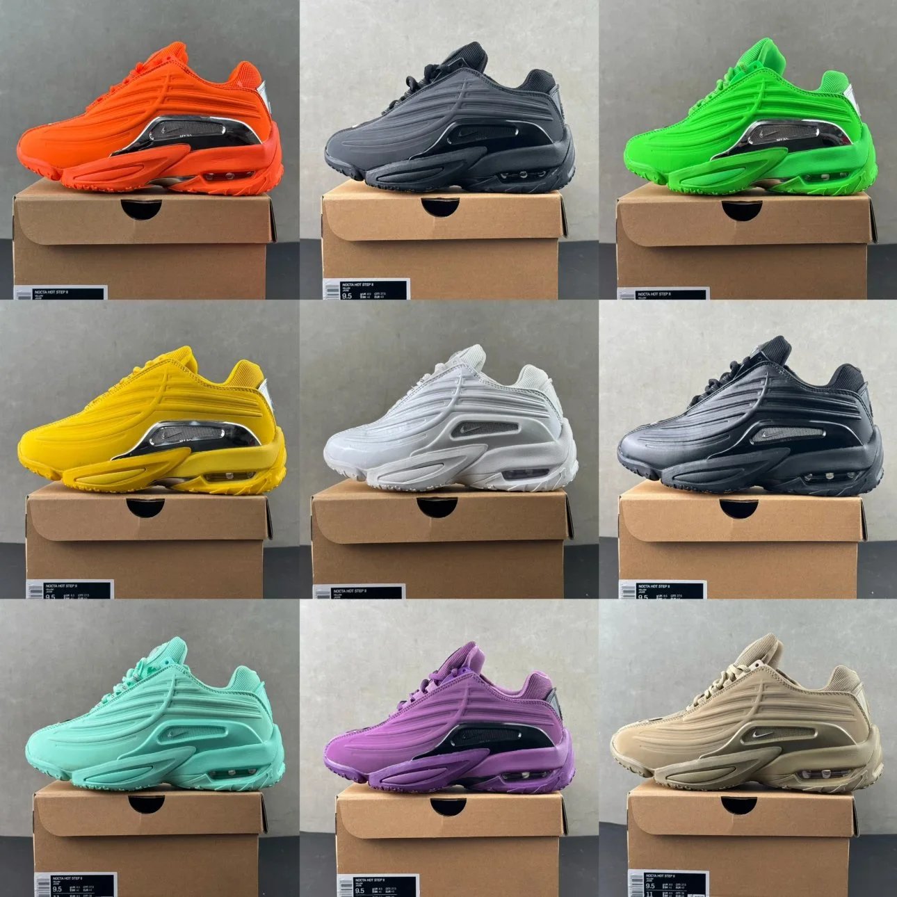 放假中224开始陆续发货S批次 NOCTA x Hot Step Air