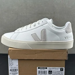 thumbnail for VEJA Leather Extra Sneakers 法国国民V字经典小白板鞋