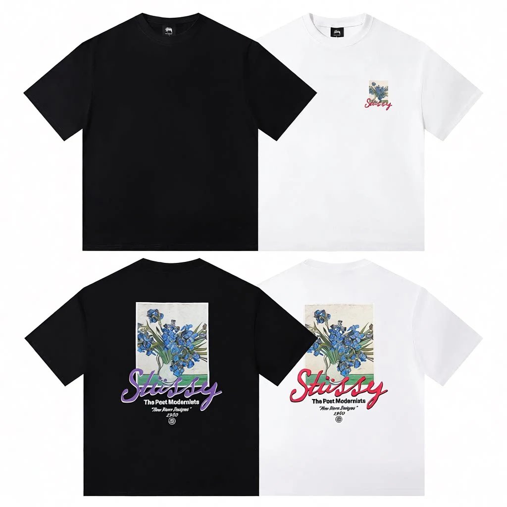 Stussy POLO — S189 white colorway — USFans Spreadsheet photo