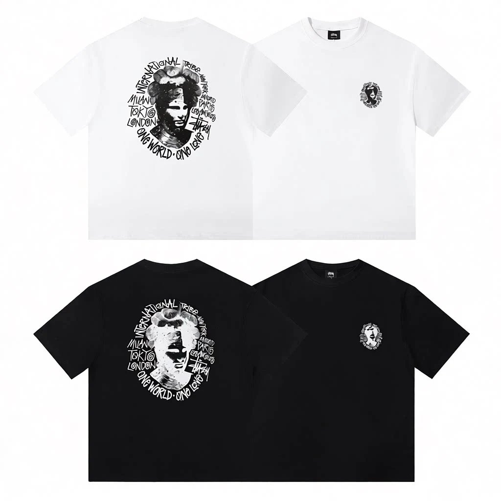 Stussy POLO — S182 white colorway — USFans Spreadsheet photo